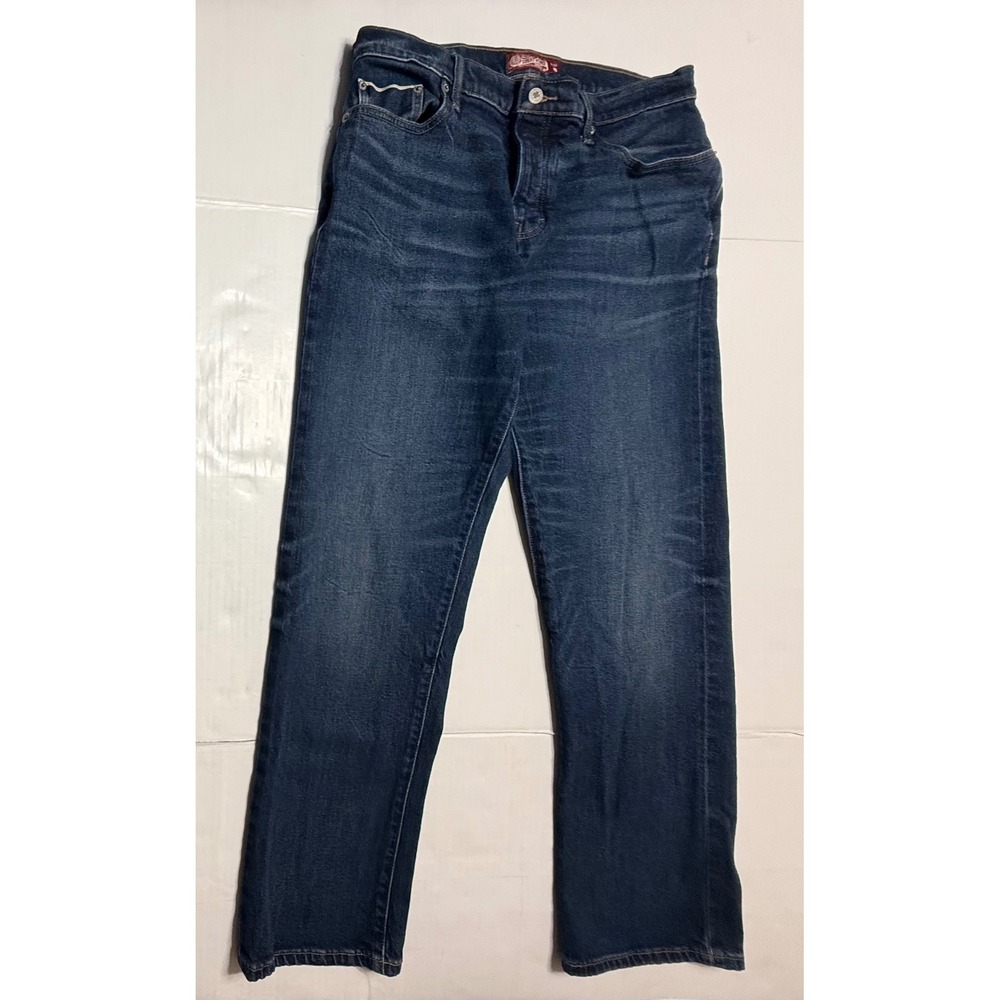 Lucky Brand Lucky Legend Selvage 90s Loose High Rise Crop Jeans Selvedge 8/29